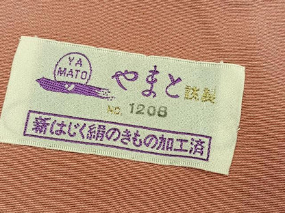 平和屋着物●豪華振袖　女人花文　暈し染め　金彩　やまと誂製　正絹　逸品　AABK4297ph