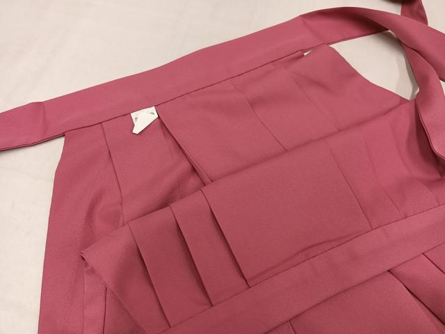 平和屋着物●女性　行灯袴　桃色　洗える着物　AABK4317ph
