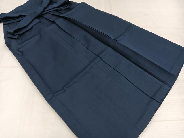平和屋着物●女性　行灯袴　藍鉄色　逸品　AABK4318ph