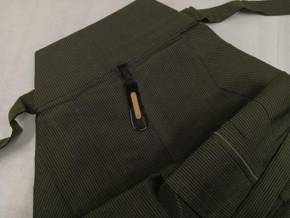 平和屋着物●男性　馬乗り袴　縞　正絹　逸品　AABK4320ph