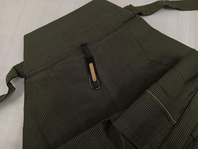平和屋着物●男性　馬乗り袴　縞　正絹　逸品　AABK4320ph