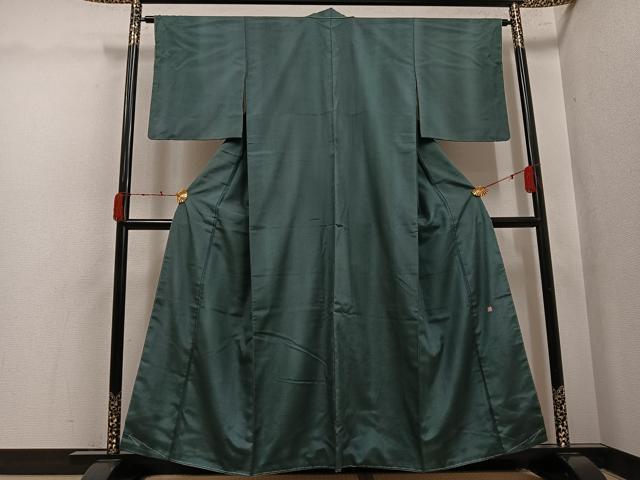 平和屋着物●上質な紬　間道　やまと誂製　正絹　逸品　未使用　AABK4346ph