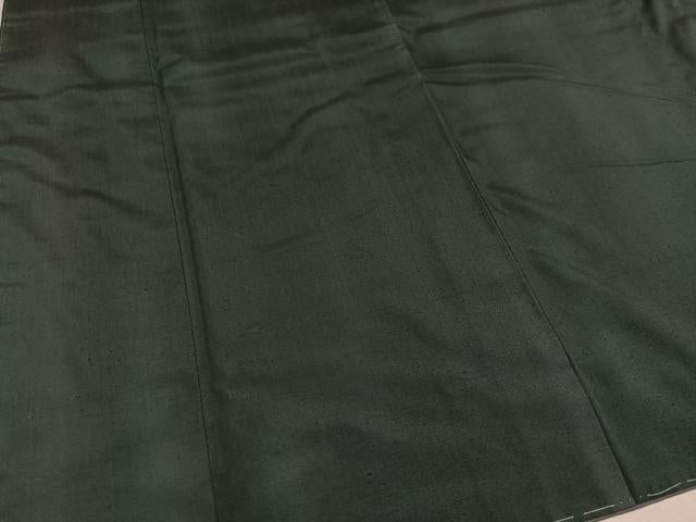 平和屋着物●上質な紬　間道　やまと誂製　正絹　逸品　未使用　AABK4346ph