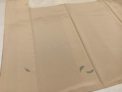 平和屋着物●京友禅工芸作家　小宮山彌一　色留訪問着　成り物　暈し染め　正絹　逸品　AABK4393ph