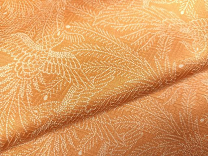 平和屋着物●上質な小紋　鳳凰　正絹　逸品　AABK4421ph