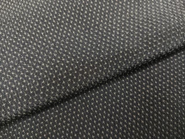 平和屋着物●本塩沢　蚊絣　正絹　逸品　AABK4423ph