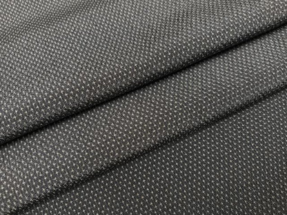 平和屋着物●本塩沢　蚊絣　正絹　逸品　AABK4423ph