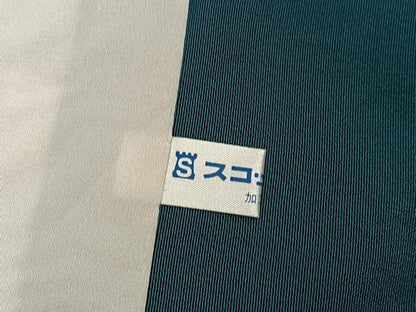 平和屋着物●豪華振袖　駒刺繍　檜扇花文　暈し染め　正絹　逸品　AABK4440ph