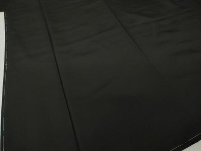 平和屋着物●男性　黒紋付・羽織セット　正絹　逸品　未使用　AABK4447ck