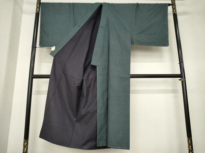 平和屋着物●男性　本場大島紬　アンサンブル　100亀甲　総詰め　山田実作　証紙付き　正絹　逸品　AABK4448ck