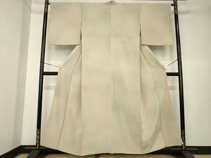 平和屋着物●上質な小紋　作家物　霞文　幻彩染　正絹　逸品　AABK4457ck