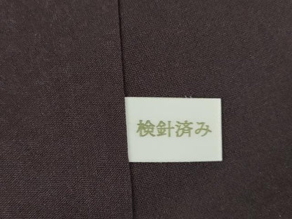 平和屋着物●訪問着　手刺繍　エ霞花宝尽くし　暈し染め　金糸　正絹　逸品　AABK4485ck