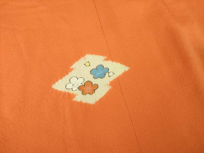 平和屋着物●銀座　志ま亀　道行コート　絞り　松皮菱花文　たとう紙付き　正絹　逸品　AABK4491ck