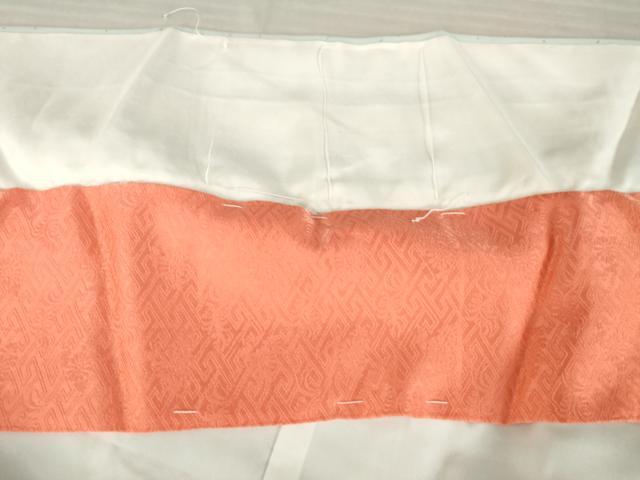 平和屋着物●創業460年・千總　訪問着　駒刺繍　流水花文　金彩　大丸扱い　ロング丈　正絹　逸品　AABK4495ck
