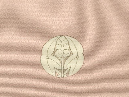 平和屋着物●創業460年・千總　色留袖　駒刺繍　鳳凰花文　正絹　逸品　AABK4497ck
