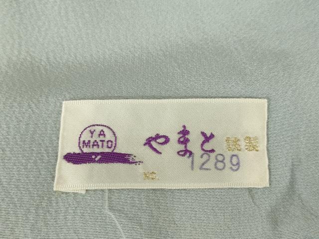 平和屋着物●訪問着　中国三大刺繍　汕頭刺繍　スワトウ刺繍　総刺繍　辻が花　舞花文　やまと誂製　ロング丈　正絹　逸品　AABK4506ck