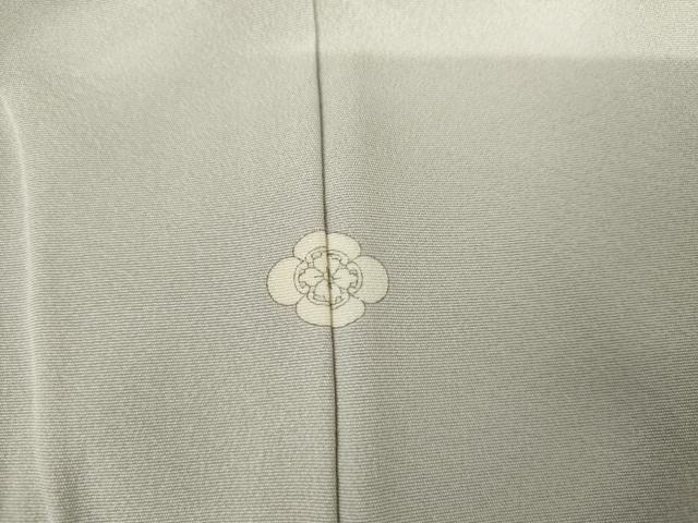 平和屋着物●本加賀友禅作家　直江良三　訪問着　枝花文　暈し染め　正絹　逸品　AABK4539cs
