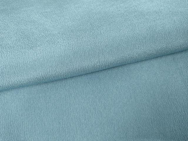 平和屋着物●上質な色無地　勿忘草色　正絹　逸品　未使用　AABK4548cs
