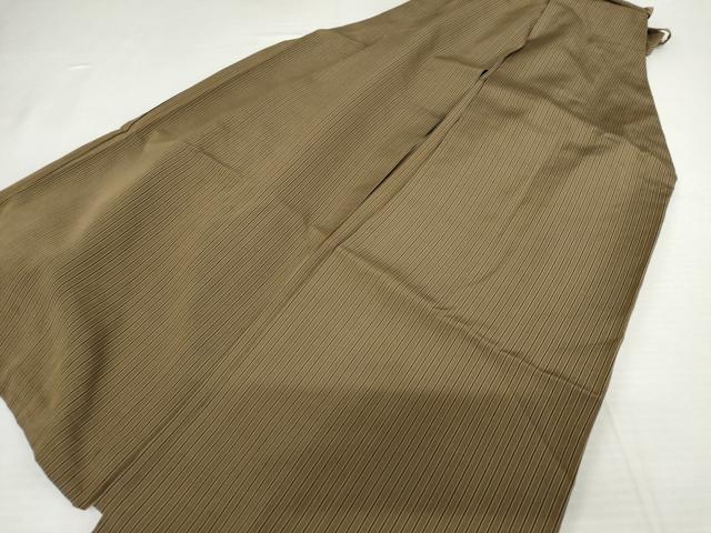 平和屋着物●男性　行灯袴　縞　正絹　逸品　AABK4558cs