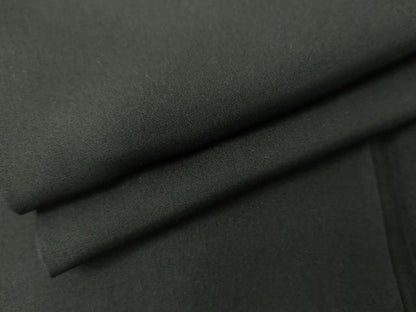 平和屋着物●男性　黒紋付・羽織セット　正絹　逸品　AABK4575cs