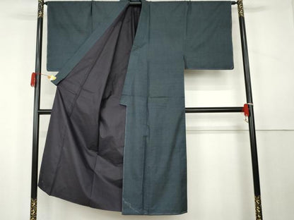 平和屋着物●男性　本場大島紬　アンサンブル　100亀甲　総詰め　正絹　逸品　未使用　AABK4576cs