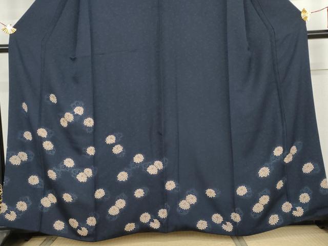 平和屋着物●訪問着　草花文　やまと誂製　正絹　逸品　AABK4585cs