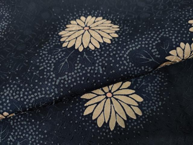 平和屋着物●訪問着　草花文　やまと誂製　正絹　逸品　AABK4585cs