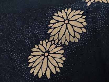平和屋着物●訪問着　草花文　やまと誂製　正絹　逸品　AABK4585cs