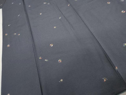 平和屋着物●上質な小紋　玩具文　正絹　逸品　AABK4612cs