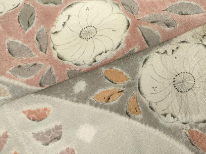 平和屋着物●訪問着　作家物　辻が花　絞り　正絹　逸品　AABK4618cs