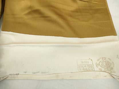 平和屋着物●訪問着　枝花文　暈し染め　金彩　仮絵羽　正絹　逸品　未使用　AABK4624cs