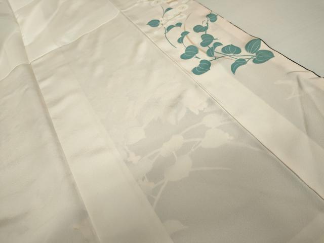 平和屋着物●豪華振袖　友禅　花鳥文　暈し染め　正絹　逸品　AABK4627cs