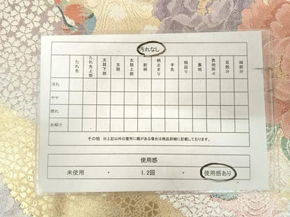 平和屋着物◎九百佐賀錦　六通柄袋帯　慶長　金銀糸　正絹　逸品　AABK4652yx