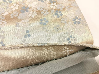 平和屋着物◎六通柄袋帯　唐織　京名所　東福寺　金銀糸　正絹　逸品　AABK4787yx