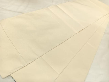 平和屋着物◎太鼓柄袋帯　すくい織　休み鳥　正絹　逸品　AABK4952yx
