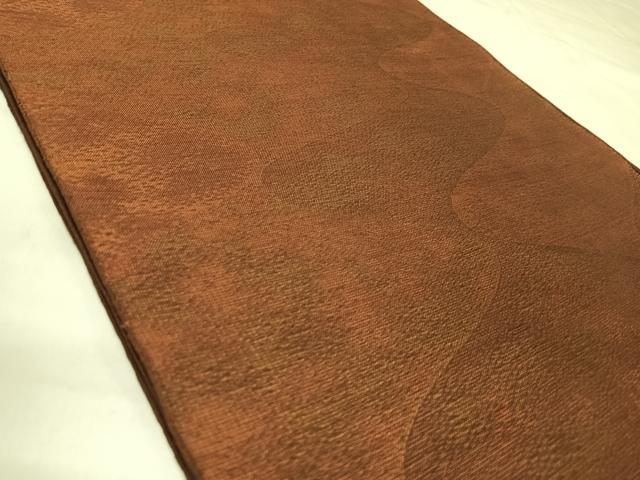 平和屋着物◎六通柄　本袋帯　流水文　正絹　逸品　AABK4975yx