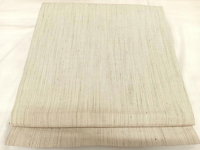平和屋着物◎太鼓柄京袋帯　人物文　パッチワーク　正絹　逸品　AABK4984yx