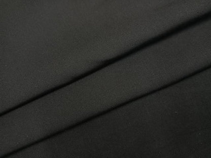 平和屋着物●男性　黒紋付・羽織セット　正絹　逸品　AABK5203ph