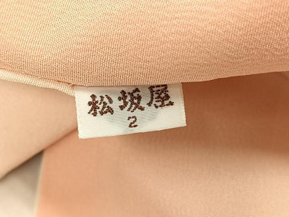 平和屋着物●創業460年・千總　訪問着　駒刺繍　草花文　暈し染め　金彩　松坂屋扱い　正絹　逸品　AABK5221ph