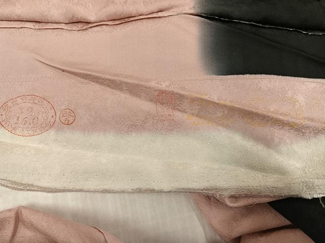 平和屋着物●豪華振袖　桜　さくらんぼ　丹後ちりめん　仮絵羽　正絹　逸品　未使用　AABK5236ph