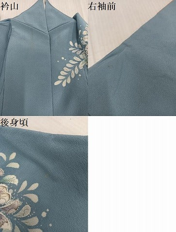 平和屋着物●訪問着　辻が花　暈し染め　正絹　逸品　AABK5241ph