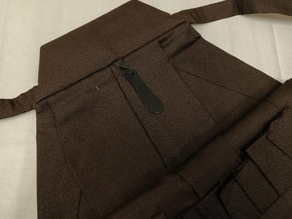 平和屋着物●男性　馬乗り袴　霞文　正絹　逸品　AABK5257ph