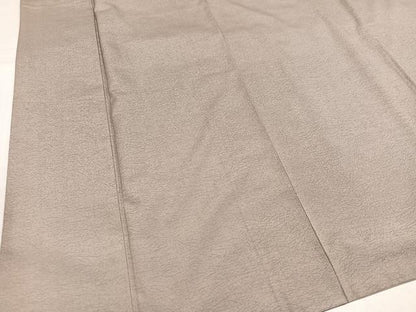 平和屋着物●お召 作家物 都喜ヱ門 利休趣 霞文 正絹 逸品 AABK5260ph