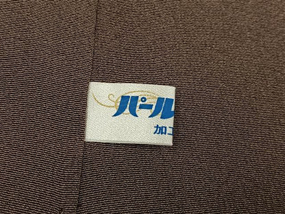 平和屋着物●豪華色留袖　駒刺繍　群鶴葡萄花屛風　金彩　正絹　逸品　AABK5266ph