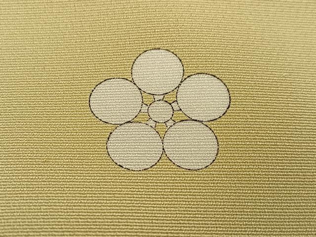 平和屋着物●豪華色留袖　駒刺繍　飛鶴草花文　暈し染め　金彩　正絹　逸品　AABK5267ph