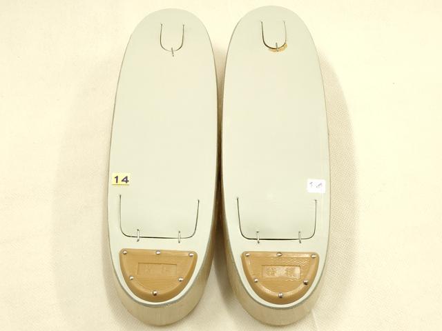 平和屋着物＊夏物　和装小物　和装草履　麻　逸品　未使用　AABK5404ay