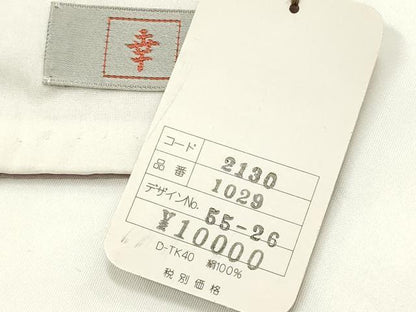 平和屋着物●ファッションデザイナー 花井幸子　和装小物　重ね衿　鳩羽鼠色　逸品　未使用　AABK5408ay