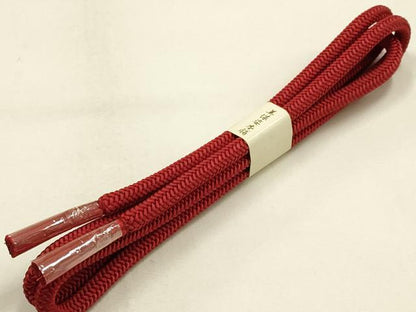 平和屋着物●和装小物　帯締め・帯揚げセット　美保姿　丸組　正絹　逸品　未使用　AABK5425ay