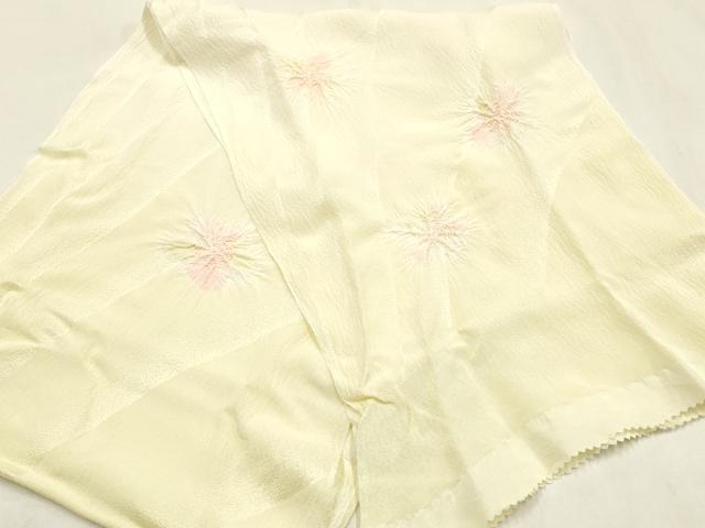 平和屋着物●和装小物　帯締め・帯揚げセット　唐組　暈し　絞り　舞花文　逸品　未使用　AABK5426ay