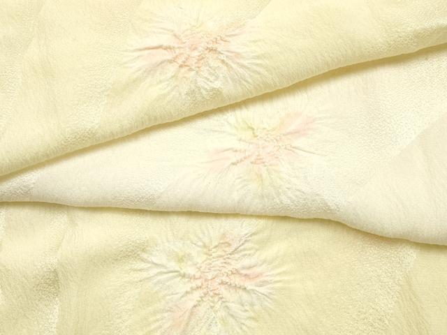 平和屋着物●和装小物　帯締め・帯揚げセット　唐組　暈し　絞り　舞花文　逸品　未使用　AABK5426ay